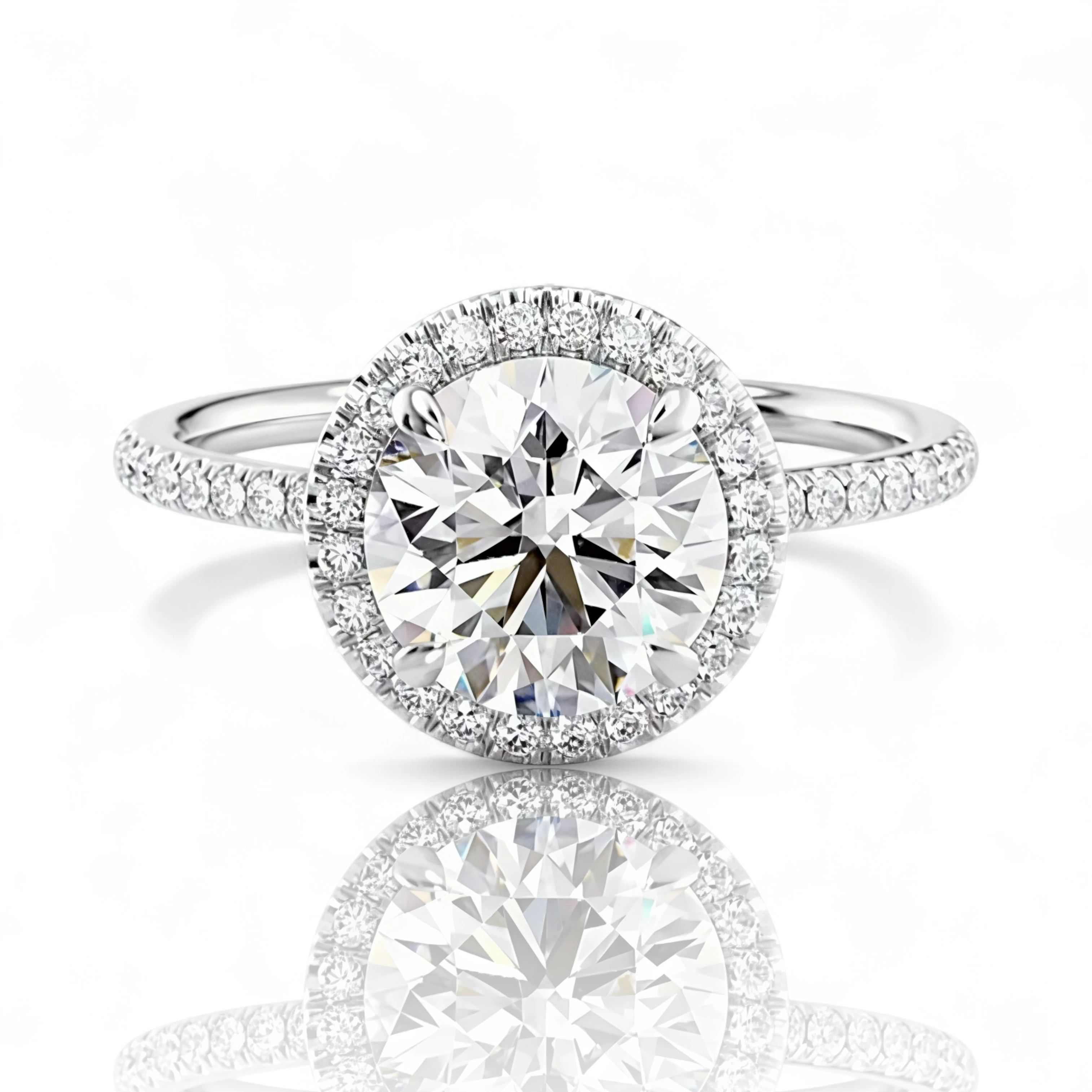 Brilliant Cut Diamond High Jewelry Ring